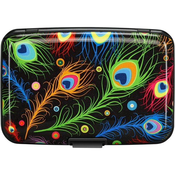 Wallet Credit Cards Holder Feather - Picture 4 of 7